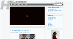 Desktop Screenshot of hellfiredrums.com
